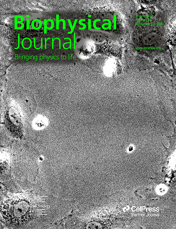 Go to journal home page - Biophysical Journal
